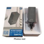 Chargeur domestique gevo  GaN pro 65W - 2 Portes Chargeur Qualcomm 3.0 & 1X USB C PD 3.0 - Chargeur puissant - Multiport 65 w – Image 8