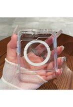 ⁦Coque Magsafe شفاف Z flip1 / flip2 / Z Flip⁩ - الصورة ⁦4⁩