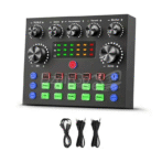 Carte de son Bluetooth v8s RGB avec écran ,type c model 2025 (sans microphone) – Image 5