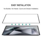 ⁦الغراء غير القابل للكسر لـ Samsung Galaxy S25 Ultra 5G Filled Film مع غراء كامل, إدارة بصمات الأصابع⁩ - الصورة ⁦2⁩