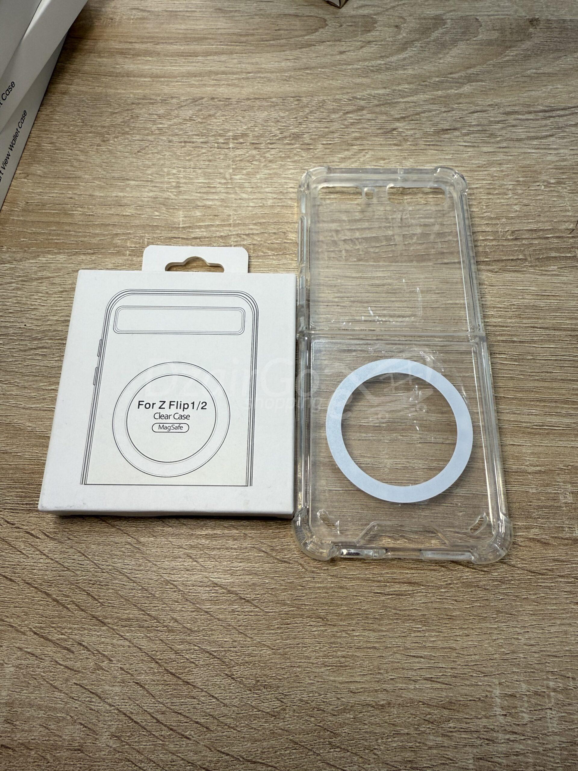 img_5Coque Magsafe شفاف Z flip1 Coque MagSafe transparente z flip1 / flip2 / z flip - الصورة 8