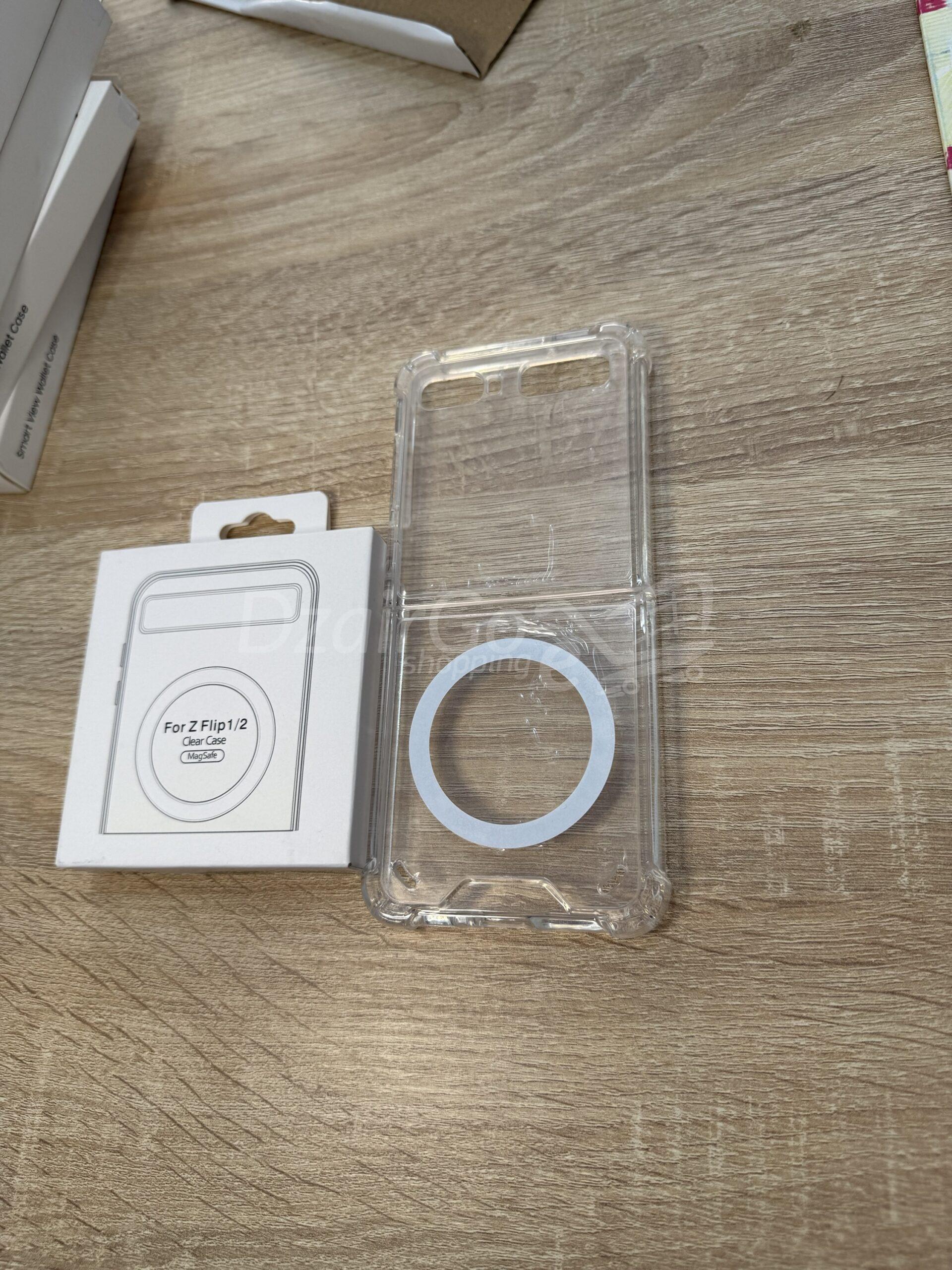 img_5Coque Magsafe شفاف Z flip1 Coque MagSafe transparente z flip1 / flip2 / z flip - الصورة 7