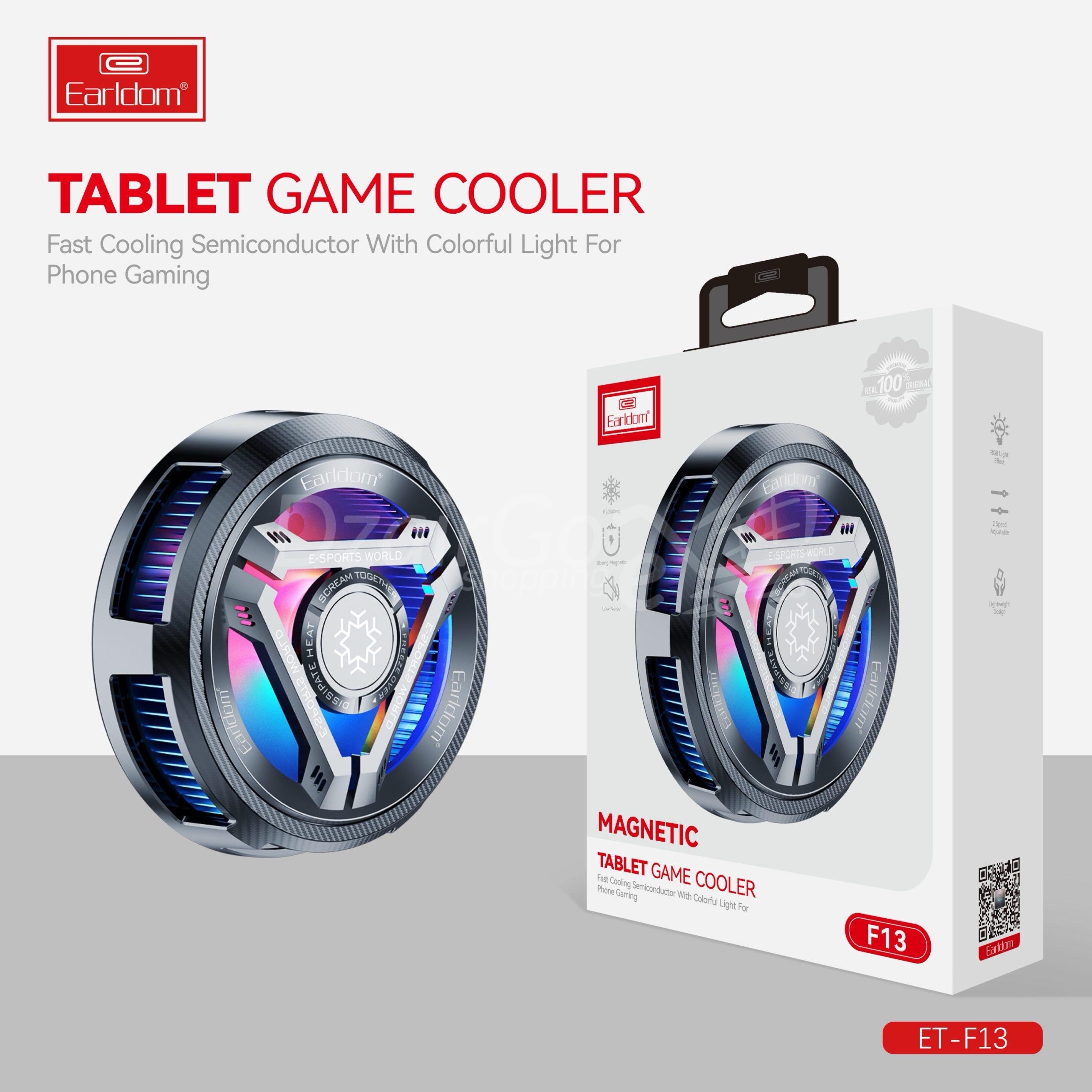 IMG_5660رد الرادياتير لقرص RGB المغناطيسي الأصلي لـ Earldom F13 Refroidisseur Radiateur pour tablette original Earldom F13 RGB magnétique - الصورة 5