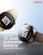 Smartwatch Mibro Lite 3 original /montre connectée en 2 couleurs avec 2 bracelet – Image 7