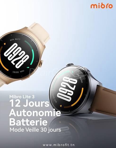 img_5984-2 Smartwatch Mibro Lite 3 original /montre connectée en 2 couleurs avec 2 bracelet – Image 7