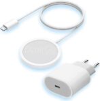 Pack promo Chargeur Magsafe pour iPhone 15 W + adaptateur USB-C 20 W apple très bonne qualité – Image 5