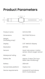 Smartwatch haylou RS5 original – Image 7