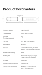 Smartwatch Haylou RS5 Original - الصورة 7