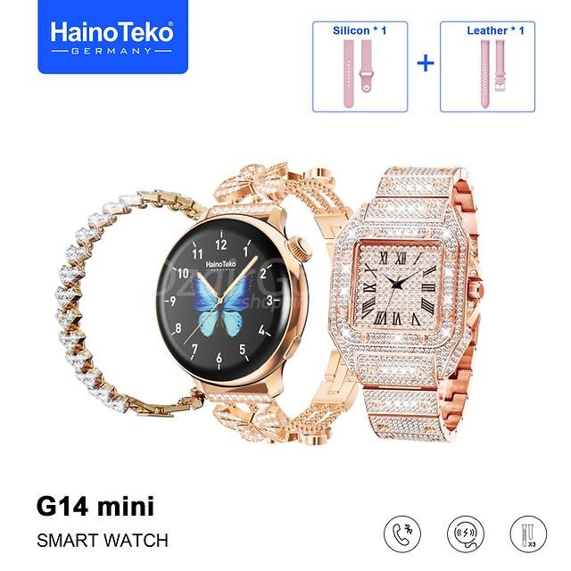IMG_6382ائط الساعات الذكية G14 الهدايا Smartwatch haino teko g14 ,pack 3en1 meilleur cadeaux - الصورة 2