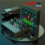 Carte de son Bluetooth v8s RGB avec écran ,type c model 2025 (sans microphone) – Image 2