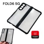 ⁦Xundd Beatle Samsung Galaxy Z Fold6 5G قذيفة خلفية (z أضعاف 6) (درع | جهاز كمبيوتر و TPU شفاف)⁩ - الصورة ⁦2⁩