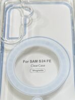 Coque MagSafe s24 FE transparente Tpu+pvc galaxy S24fe 5G – Image 3