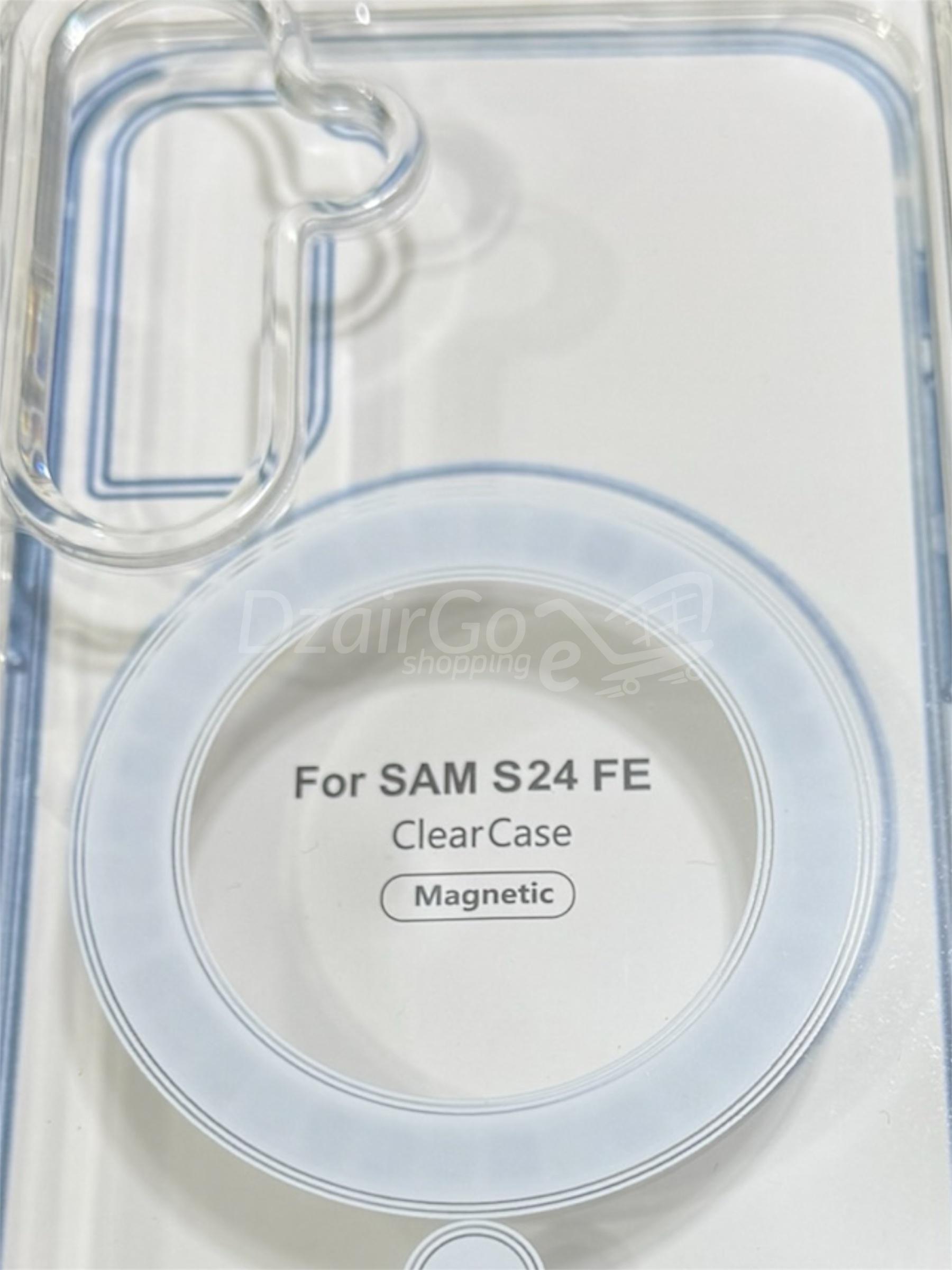 photoroom_20250303_123016-2 Coque MagSafe s24 FE transparente Tpu+pvc galaxy S24fe 5G – Image 3