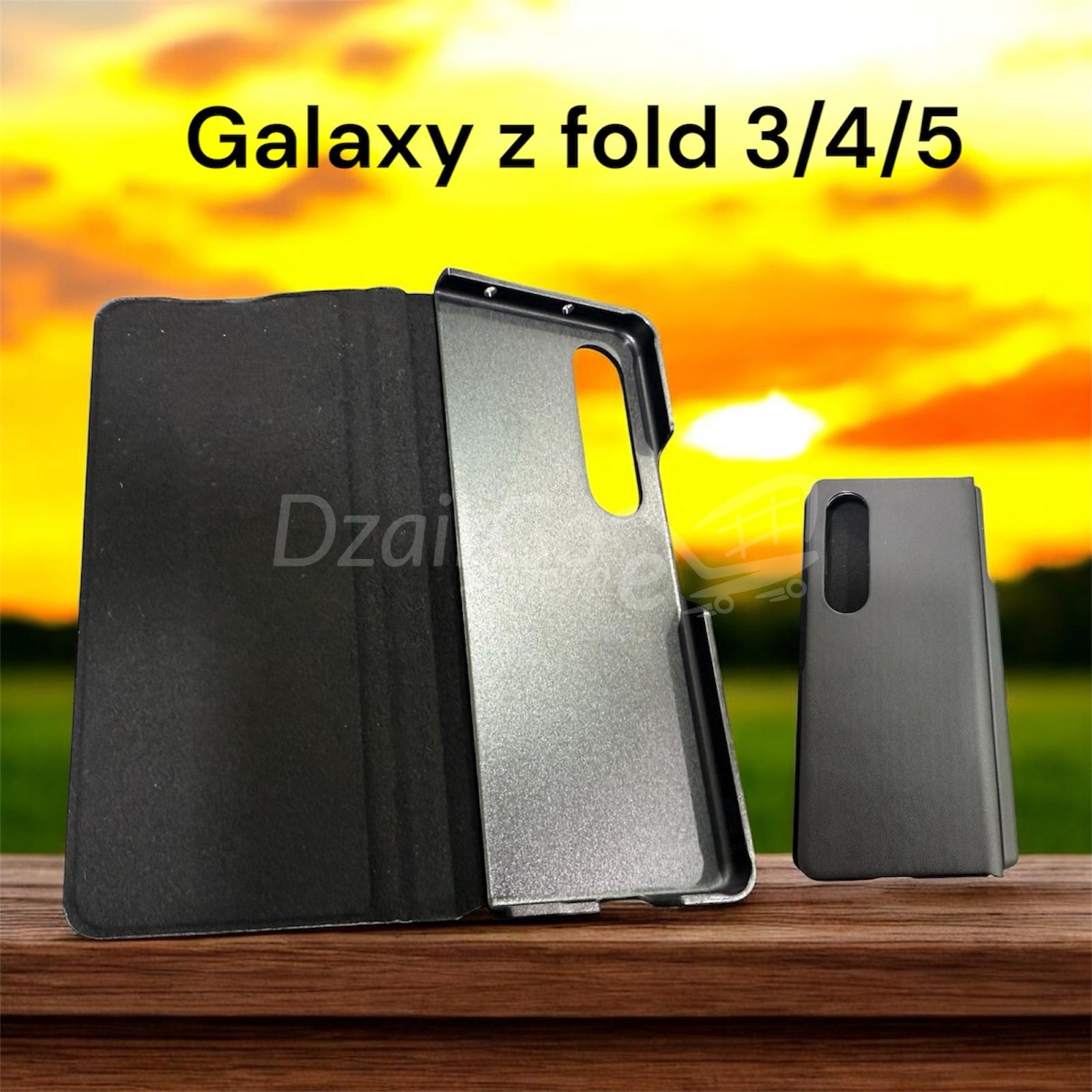 photoroom_20250303_224631-2g Galaxy Z Fold3 /z lov4 cover Pochette Coque pour Samsung simili cuir Samsung galaxy z fold3 /z fold4 / z fold5 - الصورة 1