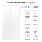 الغراء غير القابل للكسر لـ Samsung Galaxy S25 Ultra 5G Filled Film مع غراء كامل, إدارة بصمات الأصابع