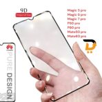 شرف الزجاج المنقوع / سلسلة Huawei, واقي الشاشة , Magic5 Pro/Magic6 Pro/Magic7 Pro / P50 Pro/P60 Pro/P70 لـ Mate50 Pro/Mate60 Pro / Mate70pro / MATE70 / PURA70 Pro/ Honor200 Pro/ Honor300 Pro/ Incassable Glue Full Glue