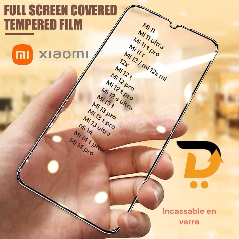 photoroom_20250312_034423لسلسلة Xiaomi الكامل للزجاج الأوسط حماية الشاشة غير القابلة للكسر Verre Trempé pour Xiaomi série, Protection d’écran incassable full glue en verre MI - الصورة 1