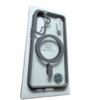 Coque de téléphone de luxe transparente pour Magsafe, étui de Charge magnétique sans fil pour Samsung galaxy s24 5g 6 couleurs – Image 3