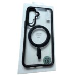 Coque de téléphone de luxe transparente pour Magsafe, étui de Charge magnétique sans fil pour Samsung galaxy s24 5g 6 couleurs – Image 7