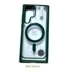 S22u Coque de téléphone de luxe transparente pour Magsafe, étui de Charge magnétique sans fil pour Samsung galaxy s22 ultra 5g 6 couleurs – Image 2