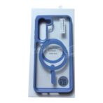 S23 شريحة هاتف فاخر شفاف لـ Magsafe, حالة الشحن المغناطيسي اللاسلكي لـ Samsung Galaxy S23 5G 6 الألوان - الصورة 5