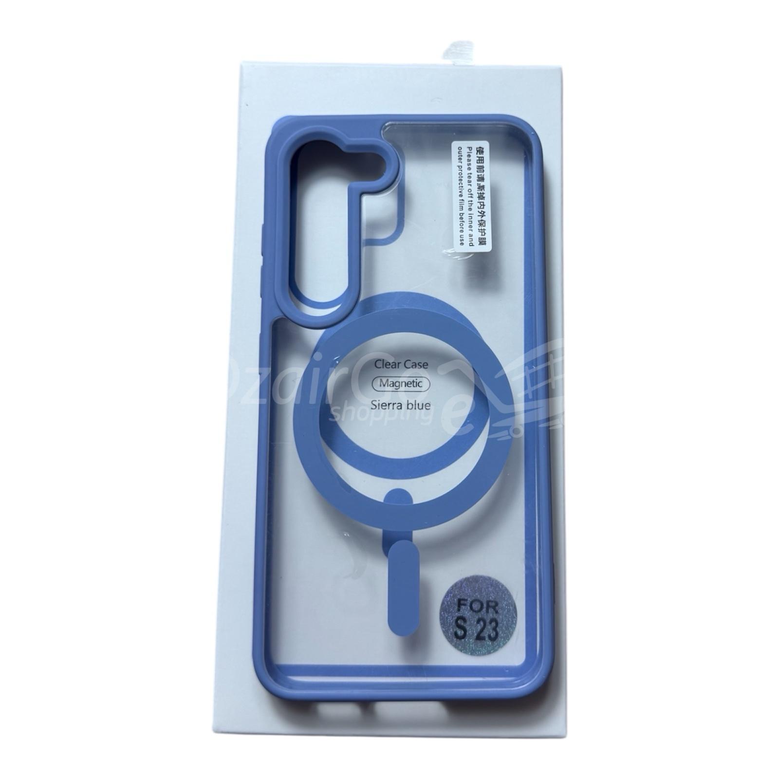 photoroom_20250323_221626-2 فاخر شفاف لـ Magsafeلمغناطيسي اللاسلكي لـ Samsung Galaxy S23 5G S23 Coque de téléphone de luxe transparente pour Magsafe, étui de Charge magnétique sans fil pour Samsung galaxy s23 5g 6 couleurs - الصورة 5