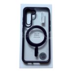 ⁦S23 شريحة هاتف فاخر شفاف لـ Magsafe, حالة الشحن المغناطيسي اللاسلكي لـ Samsung Galaxy S23 5G 6 الألوان⁩ - الصورة ⁦2⁩