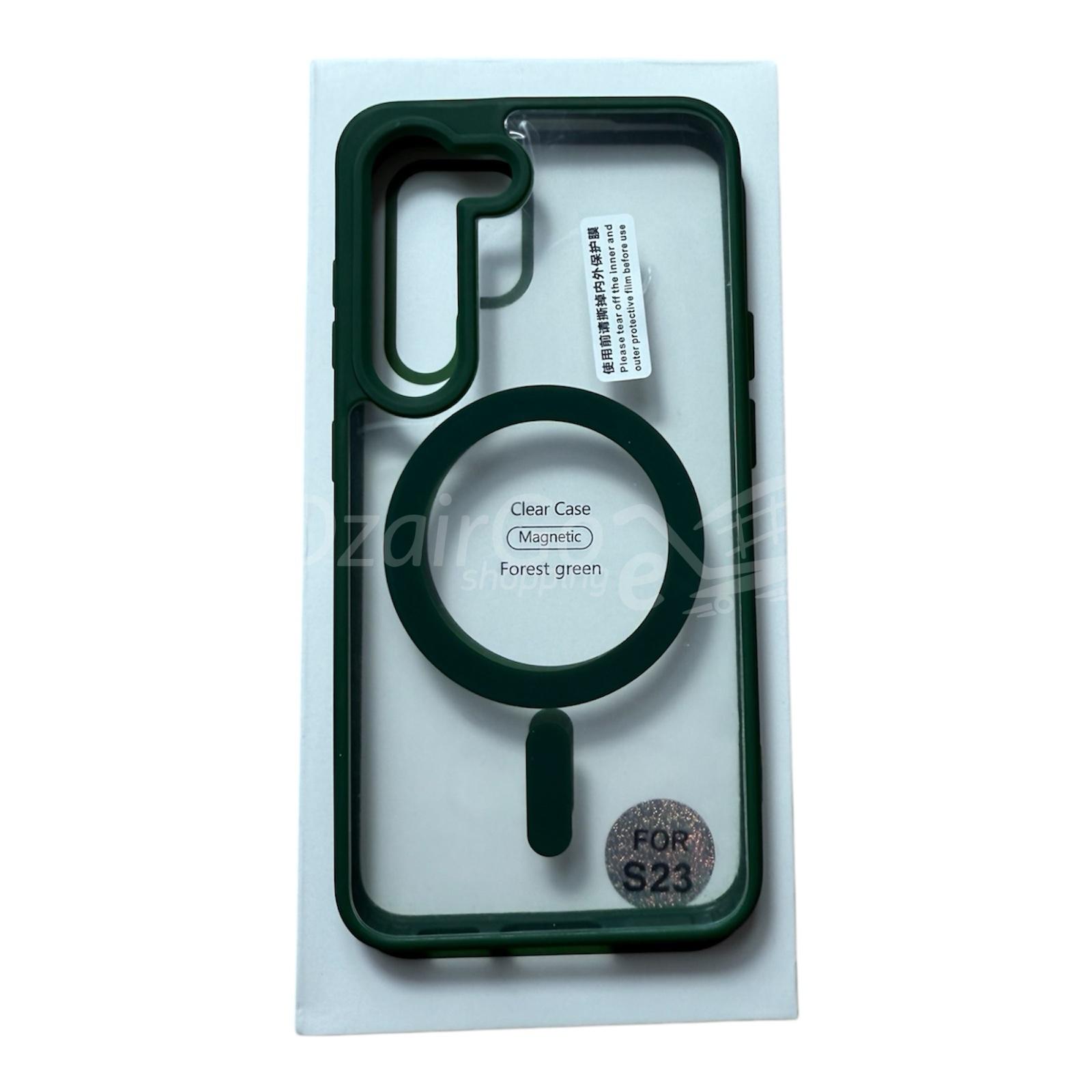 photoroom_20250323_221843-2 فاخر شفاف لـ Magsafeلمغناطيسي اللاسلكي لـ Samsung Galaxy S23 5G S23 Coque de téléphone de luxe transparente pour Magsafe, étui de Charge magnétique sans fil pour Samsung galaxy s23 5g 6 couleurs - الصورة 7
