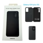 Pochette Étui Portefeuille Samsung S24+ Smart View ORIGINAL- noir s24 plus  noire