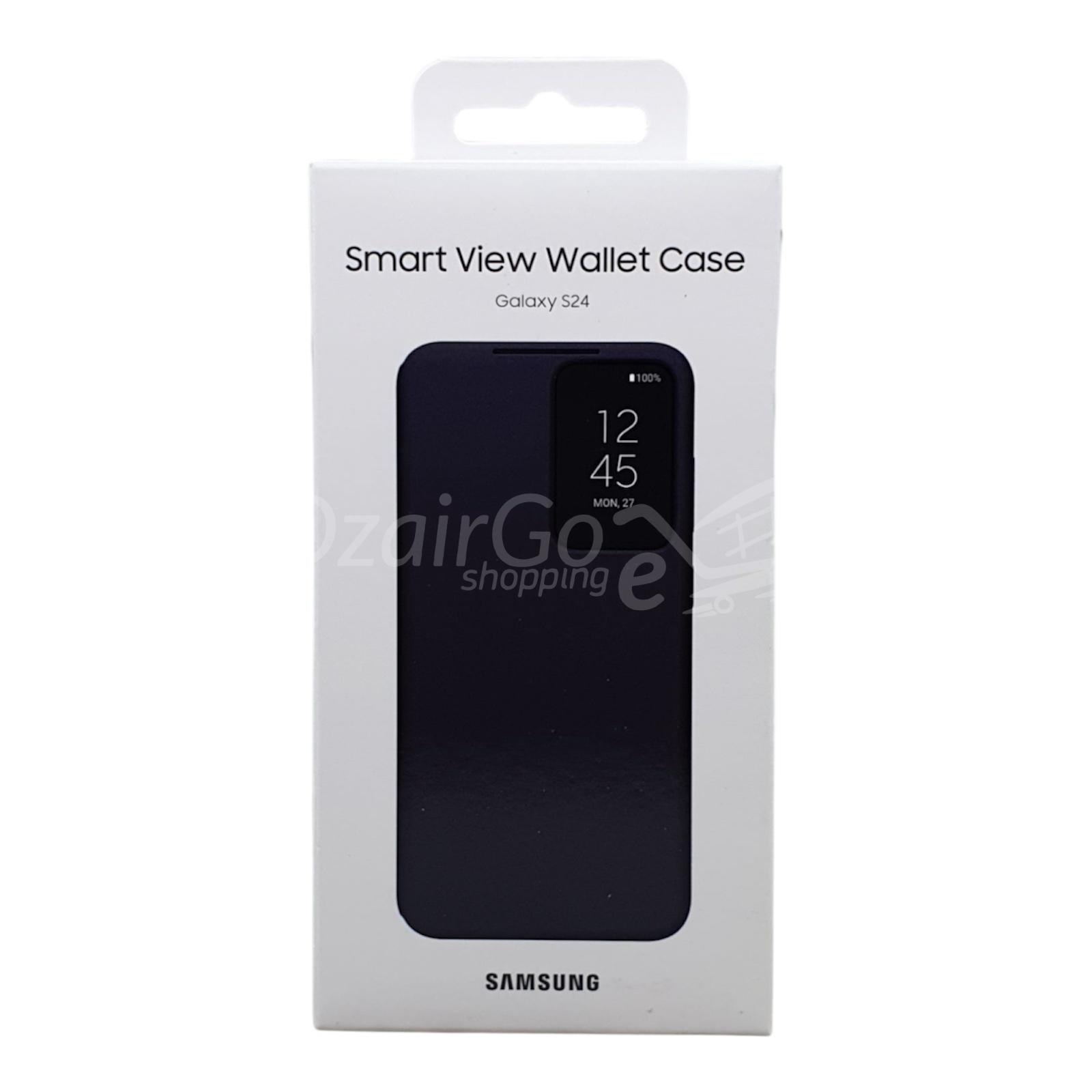 photoroom_20250323_232729 Pochette Étui Portefeuille Samsung GALAXY S24 Smart View ORIGINAL- noir s24 5G noire – Image 1