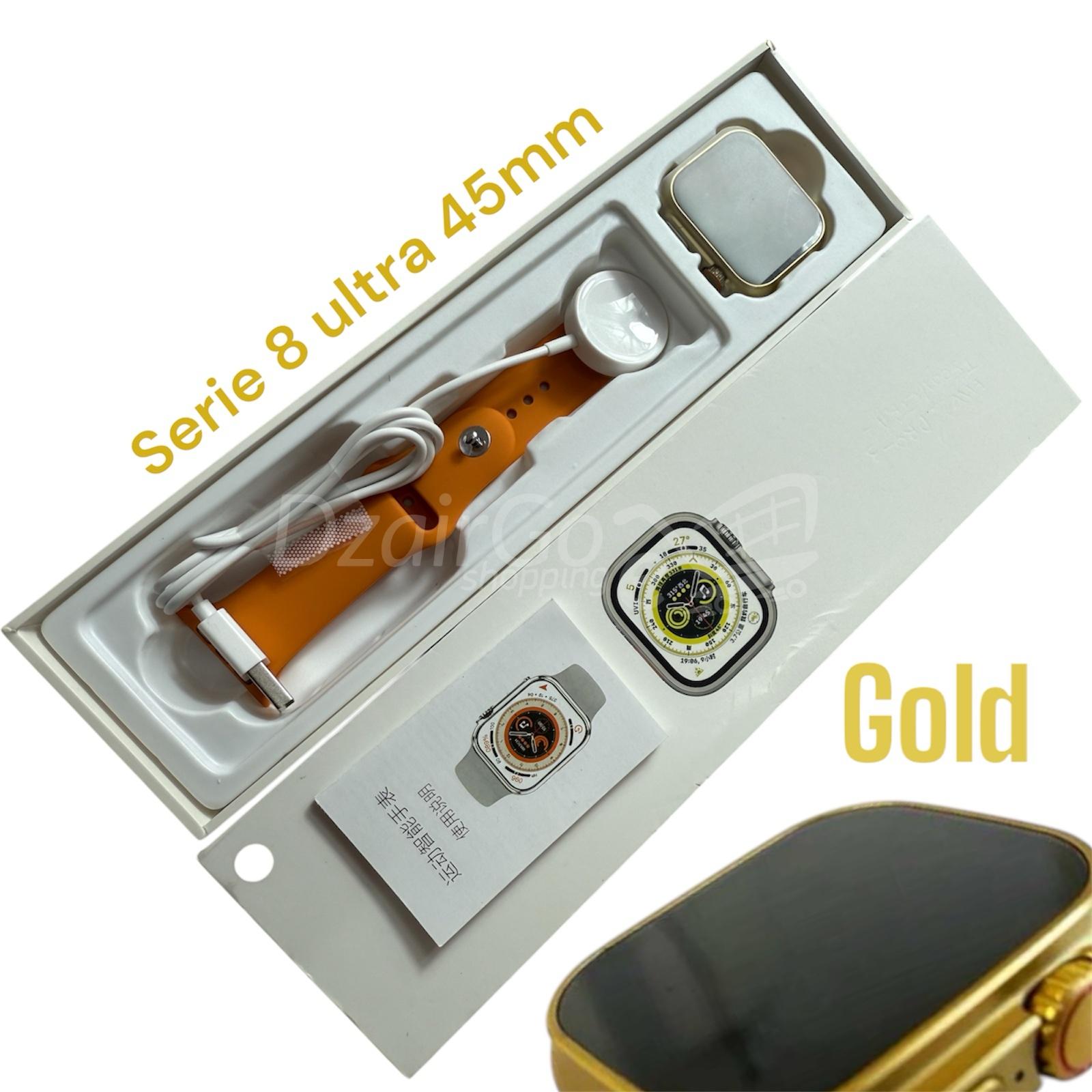 photoroom_20250325_211607 Smartwatch Serie 8 ultra 45mm 1er choix GOLD – Image 2