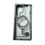 ⁦S24ULTRA حالة هاتف فاخرة شفافة لـ Magsafe, علبة الشحن المغناطيسية اللاسلكية لـ Samsung Galaxy S24 Ultra 5G 6 الألوان⁩ - الصورة ⁦3⁩