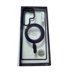 ⁦S23ULTRA حالة هاتف فاخرة شفافة لـ Magsafe, حالة الشحن المغناطيسي اللاسلكي لـ Samsung Galaxy S23 Ultra 5G 6 الألوان⁩ - الصورة ⁦7⁩