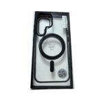 ⁦S23ULTRA حالة هاتف فاخرة شفافة لـ Magsafe, حالة الشحن المغناطيسي اللاسلكي لـ Samsung Galaxy S23 Ultra 5G 6 الألوان⁩ - الصورة ⁦3⁩