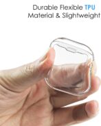 Coque pour Apple Watch 10 46mm Étui de Protection bordure Complète Étui en TPU Ultra Fin en Silicone Souple, Transparent – Image 2