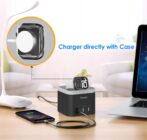 Coque  pour Apple Watch 10 46mm Étui de Protection bordure Complète Étui en TPU Ultra Fin en Silicone Souple, Transparent – Image 3