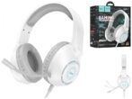 HOCO W108 Sue – Casque Gamer avec RGB (Éclairage LED )– blanc ORIGINAL – Image 2