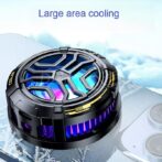 Refroidisseur Radiateur de téléphone portable et tablette à refroidissement rapide à semi-conducteur F26 avec affichage numérique, conception مبرد الهاتف – Image 5