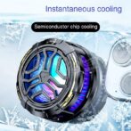 Refroidisseur Radiateur de téléphone portable et tablette à refroidissement rapide à semi-conducteur F26 avec affichage numérique, conception مبرد الهاتف – Image 4