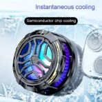 Refroidisseur Radiateur de téléphone portable et tablette à refroidissement rapide à semi-conducteur F26 avec affichage numérique, conception مبرد الهاتف – Image 4