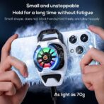 Refroidisseur MÉMO DL22 original de téléphone portable Boîtier  Ventilateur de refroidissement à semi-conducteur pour téléphone portable مبرد الهاتف – Image 3