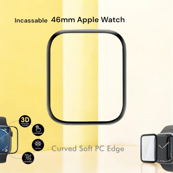 واقي شاشة سلسلة Apple Watch 10 3د - 46مم -