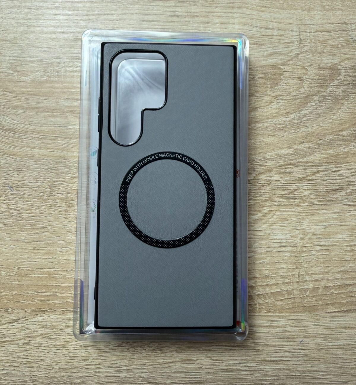 Étui Samsung Galaxy S25 Ultra magnétique étui de chargeur sans fil Magsafe housse en cuir de haute qualité pour S25ultra – Image 3