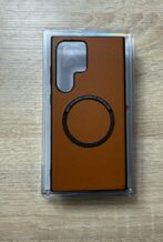 Étui Samsung Galaxy S25 Ultra magnétique étui de chargeur sans fil Magsafe housse en cuir de haute qualité pour S25ultra – Image 7