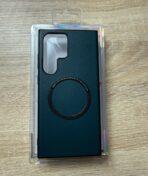 Étui Samsung Galaxy S25 Ultra magnétique étui de chargeur sans fil Magsafe housse en cuir de haute qualité pour S25ultra – Image 5