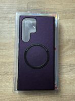 Étui Samsung Galaxy S25 Ultra magnétique étui de chargeur sans fil Magsafe housse en cuir de haute qualité pour S25ultra – Image 4