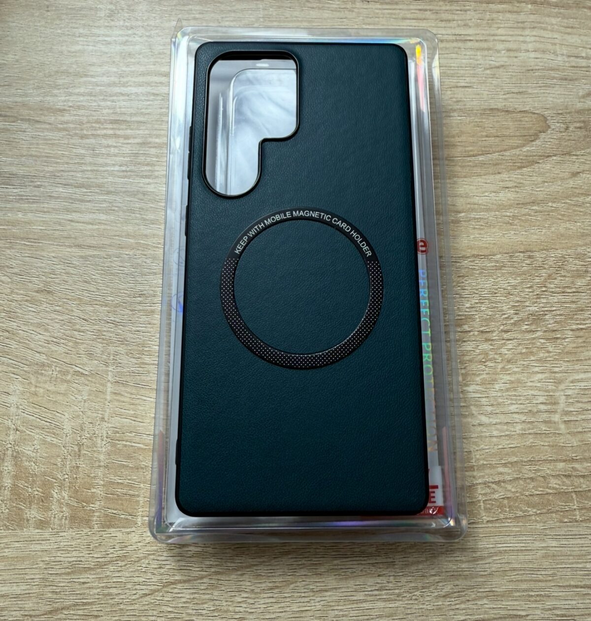 Étui Samsung Galaxy S24 Ultra magnétique étui de chargeur sans fil Magsafe housse en cuir de haute qualité pour S24ultra – Image 6