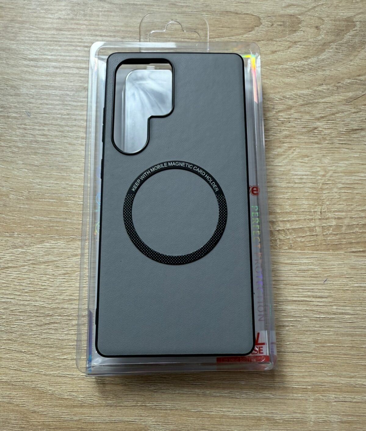 Étui Samsung Galaxy S24 Ultra magnétique étui de chargeur sans fil Magsafe housse en cuir de haute qualité pour S24ultra – Image 4