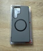 ⁦Samsung Galaxy S24 Ultra Magnetic Case Charger Charger Magsafe عالي الجودة من الجلد لـ S24ultra⁩ - الصورة ⁦4⁩