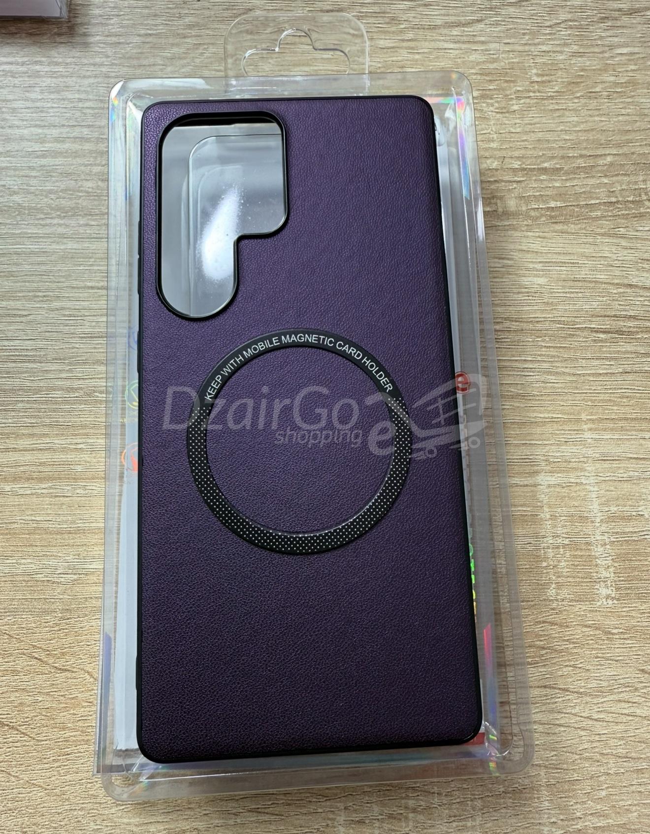 IMG_0173-5ng Galaxy S24 Ultra Magnetic Case Charger Charger Magsafe عالي الجودة من الجلد لـ S24ultra Étui Samsung Galaxy S24 Ultra magnétique étui de chargeur sans fil Magsafe housse en cuir de haute qualité pour S24ultra - الصورة 3